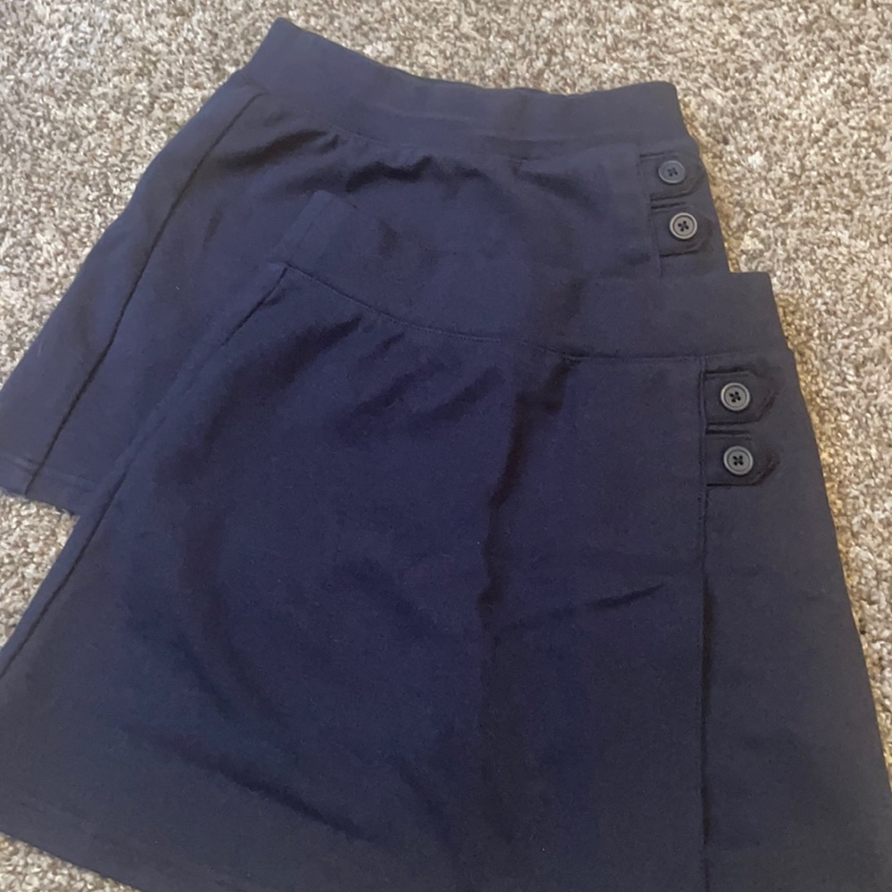 Cat &Jack school uniform skirts 4t +6t